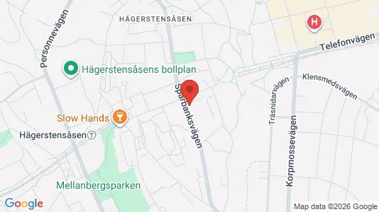 Bostadsrätter till salu i Söderort - kort over placeringen