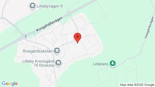 Bostadsrätter till salu i Västra hisingen - kort over placeringen