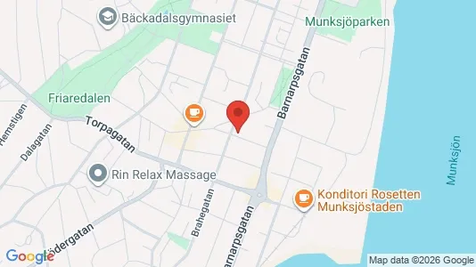 Bostadsrätter till salu i Jönköping - kort over placeringen