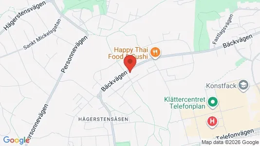 Bostadsrätter till salu i Söderort - kort over placeringen