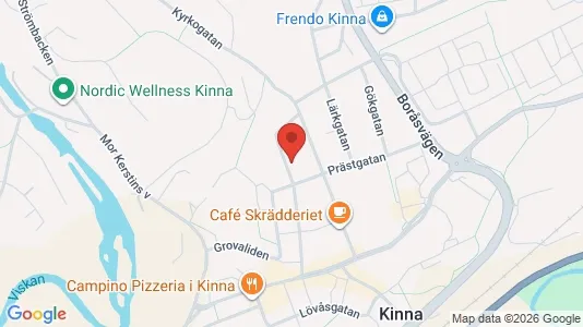 Bostadsrätter till salu i Mark - kort over placeringen