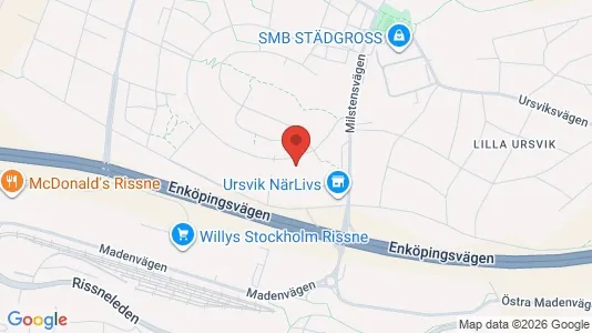 Bostadsrätter till salu i Sundbyberg - kort over placeringen
