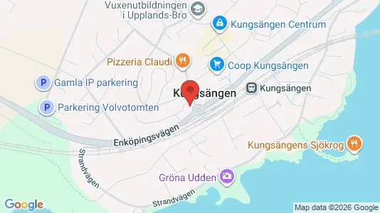 Bostadsrätter till salu i Upplands-Bro - kort over placeringen
