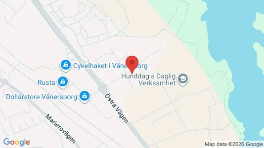 Bostadsrätter till salu i Vänersborg - kort over placeringen