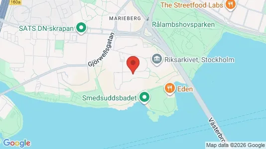 Bostadsrätter till salu i Kungsholmen - kort over placeringen