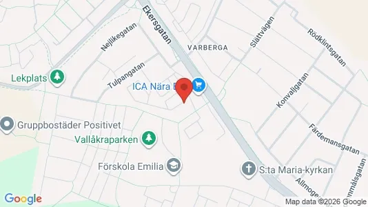 Bostadsrätter till salu i Örebro - kort over placeringen