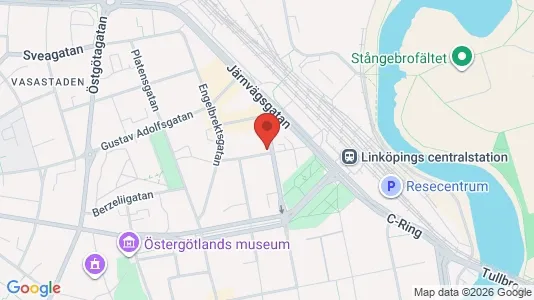 Bostadsrätter till salu i Linköping - kort over placeringen