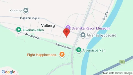 Bostadsrätter till salu i Karlstad - kort over placeringen