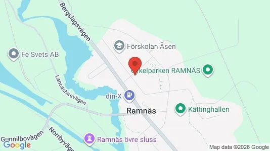 Bostadsrätter till salu i Surahammar - kort over placeringen