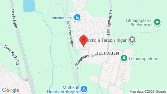 Bostadsrätter till salu i Norra hisingen - kort over placeringen