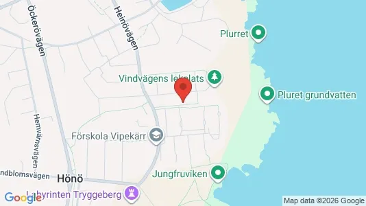 Bostadsrätter till salu i Öckerö - kort over placeringen