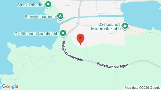 Bostadsrätter till salu i Oxelösund - kort over placeringen