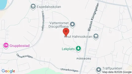 Bostadsrätter till salu i Ronneby - kort over placeringen