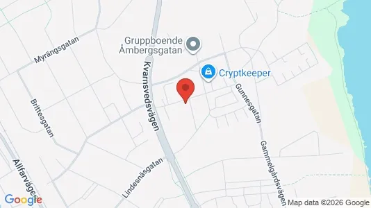 Bostadsrätter till salu i Borlänge - kort over placeringen