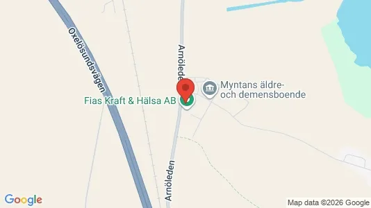 Bostadsrätter till salu i Nyköping - kort over placeringen