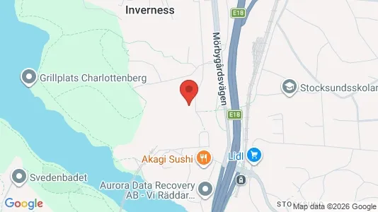 Bostadsrätter till salu i Danderyd - kort over placeringen
