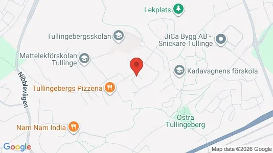 Bostadsrätter till salu i Botkyrka - kort over placeringen