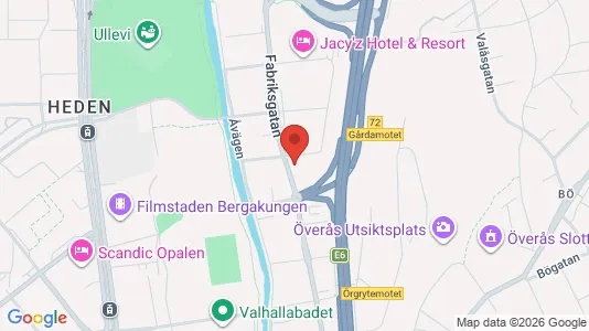 Bostadsrätter till salu i Örgryte-Härlanda - kort over placeringen