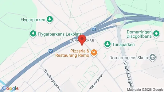 Bostadsrätter till salu i Uppsala - kort over placeringen