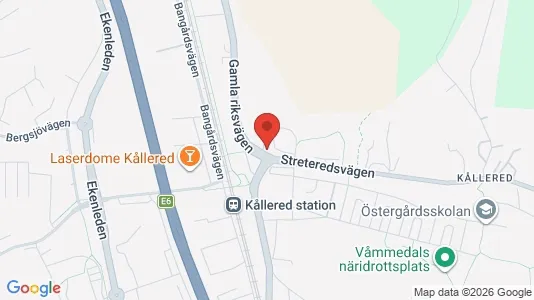 Bostadsrätter till salu i Mölndal - kort over placeringen