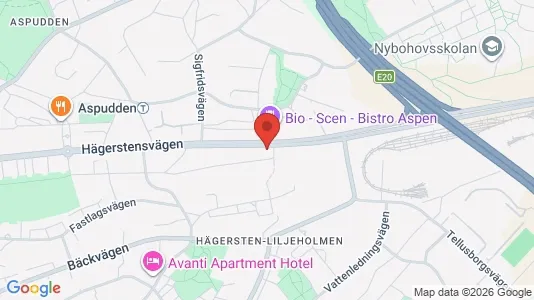 Bostadsrätter till salu i Söderort - kort over placeringen
