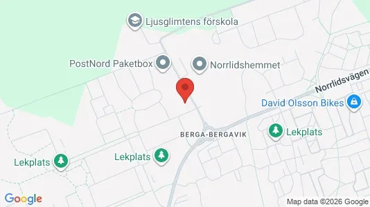 Bostadsrätter till salu i Kalmar - kort over placeringen