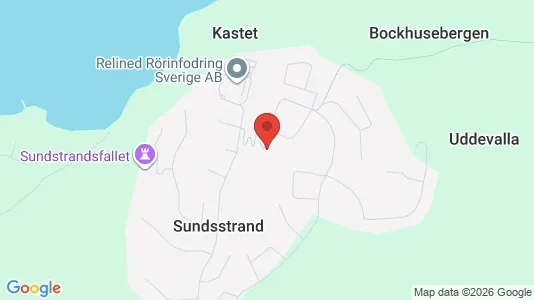 Bostadsrätter till salu i Uddevalla - kort over placeringen