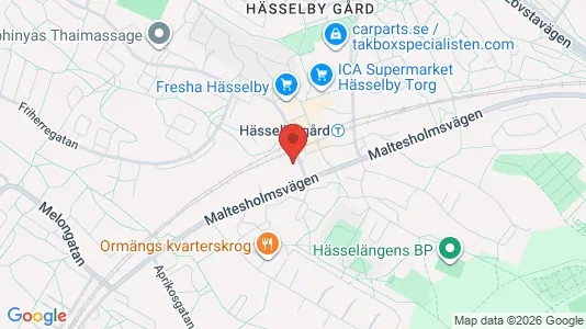 Bostadsrätter till salu i Västerort - kort over placeringen