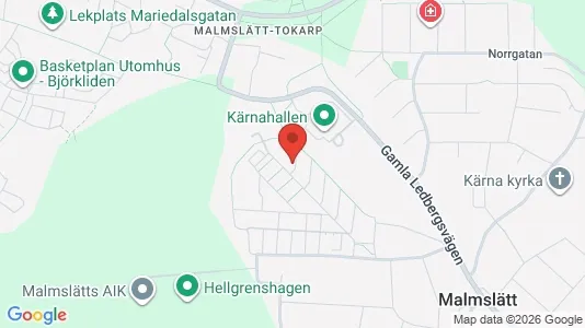 Bostadsrätter till salu i Linköping - kort over placeringen
