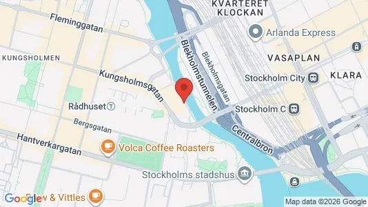 Bostadsrätter till salu i Kungsholmen - kort over placeringen