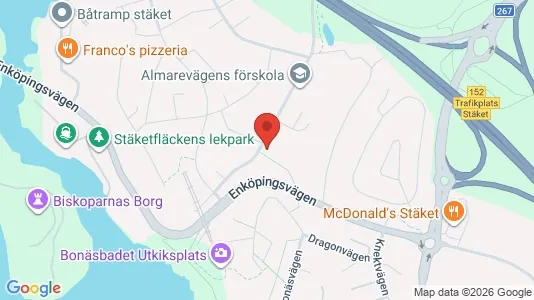 Bostadsrätter till salu i Järfälla - kort over placeringen