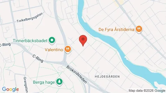 Bostadsrätter till salu i Linköping - kort over placeringen