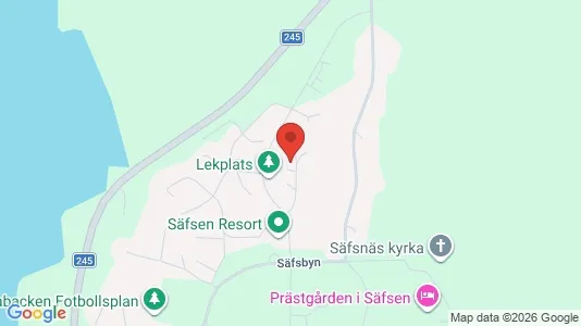 Bostadsrätter till salu i Ludvika - kort over placeringen