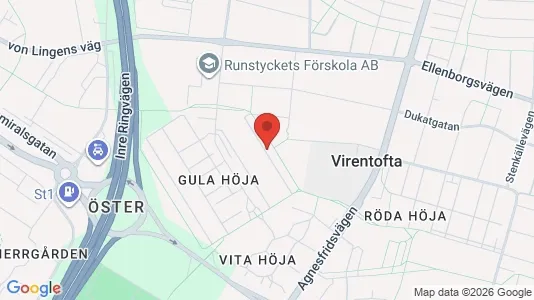Bostadsrätter till salu i Husie - kort over placeringen