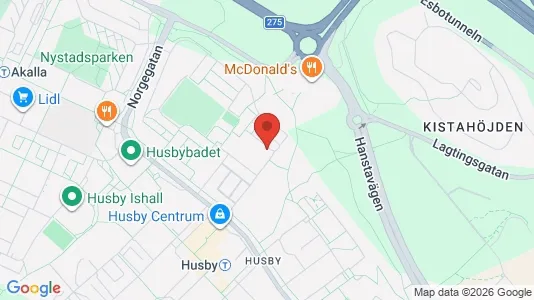 Bostadsrätter till salu i Västerort - kort over placeringen