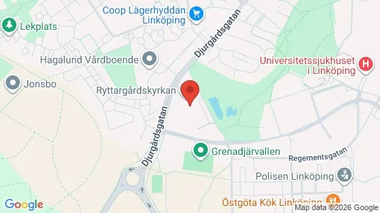 Lägenheter till salu i Linköping - kort over placeringen