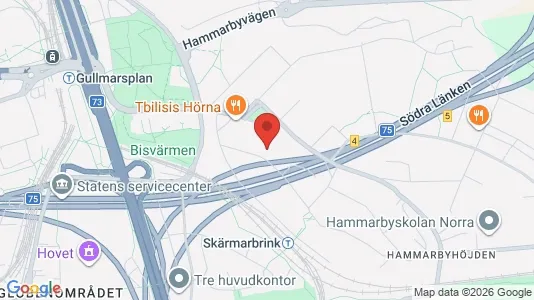 Lägenheter till salu i Söderort - kort over placeringen