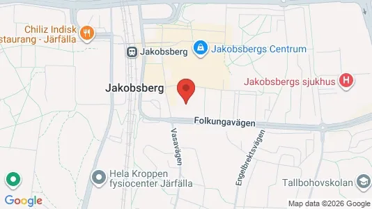 Bostadsrätter till salu i Järfälla - kort over placeringen