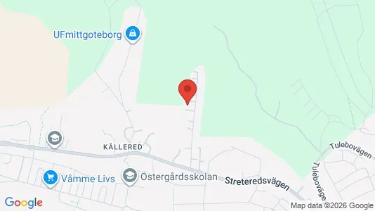Bostadsrätter till salu i Mölndal - kort over placeringen