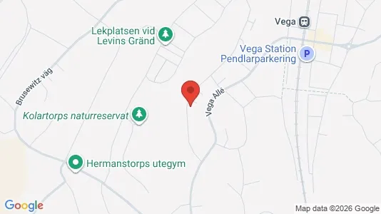 Bostadsrätter till salu i Haninge - kort over placeringen