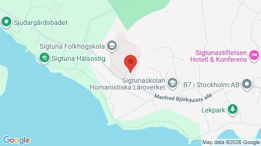 Lägenheter till salu i Sigtuna - kort over placeringen