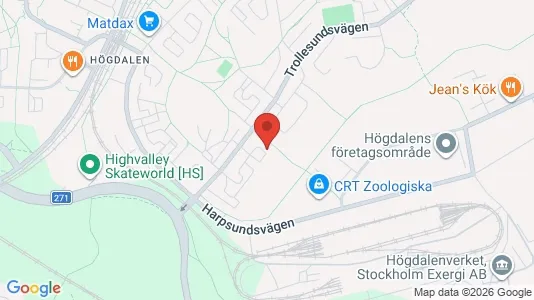 Lägenheter till salu i Söderort - kort over placeringen