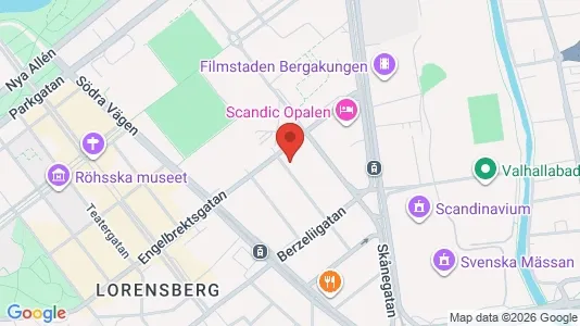 Lägenheter till salu i Örgryte-Härlanda - kort over placeringen