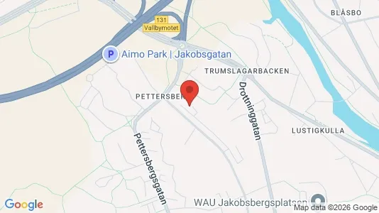 Lägenheter till salu i Västerås - kort over placeringen