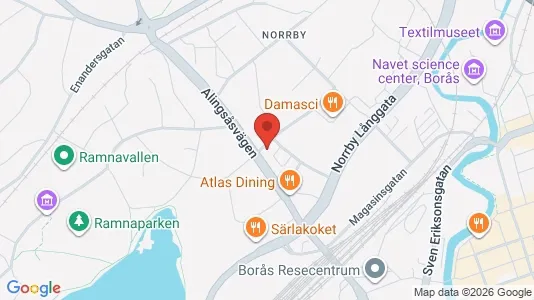 Lägenheter att hyra i Borås - Bild från Google Street View