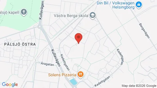 Lägenheter till salu i Helsingborg - kort over placeringen