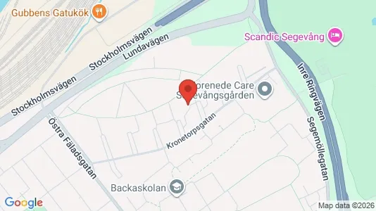 Lägenheter till salu i Malmö Centrum - kort over placeringen