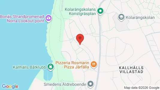 Bostadsrätter till salu i Järfälla - kort over placeringen