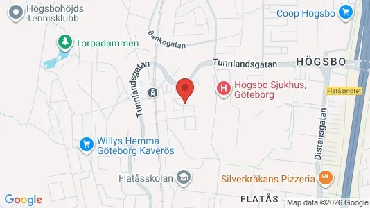 Lägenheter till salu i Askim-Frölunda-Högsbo - kort over placeringen
