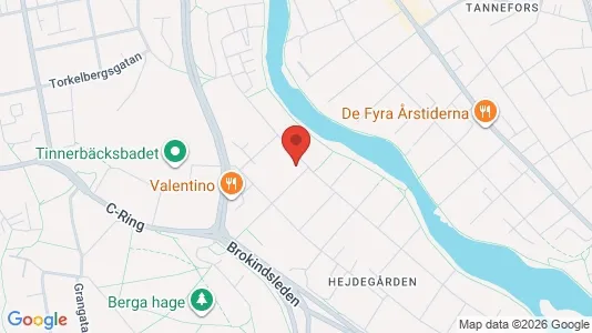 Bostadsrätter till salu i Linköping - kort over placeringen